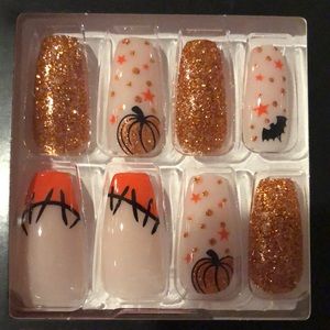 Halloween / Fall Fingernails Long Length. New in Original Box.